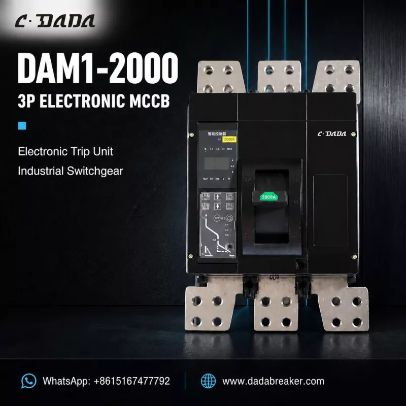 DAM1-2000 3P Lantarki MCCB don Canjin Masana'antu | C·DADA Electric